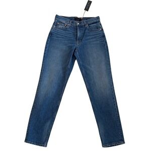 Alex Mill Amber Mid-Rise Slim Jean Vintage Dark Indigo C00-WN012-3475 Womens 26